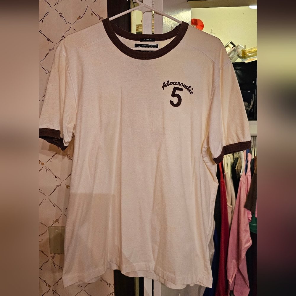 Vintage Abercrombie Off white T-shirt